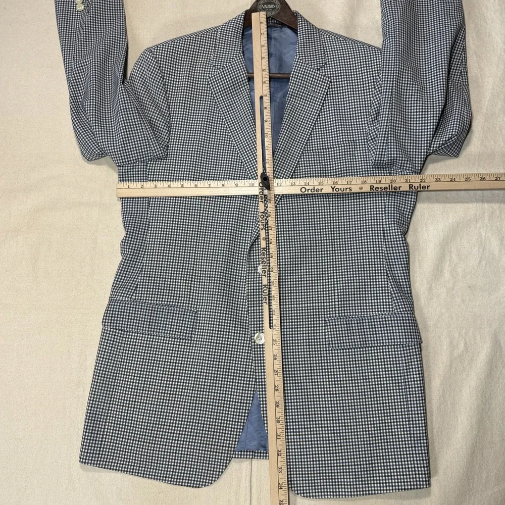 Samuelsohn J.P. Tilford SB Rugby Super 100s  Blazer Sport Coat Sz Sz 44L